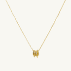 Intertwined Ring Necklace