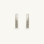 Long Stone Stud Earring