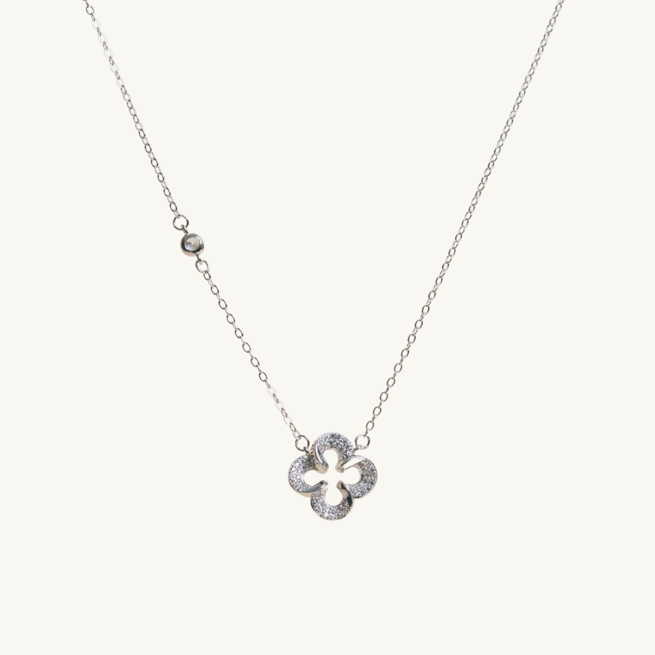 Lucky Clover Charm Necklace