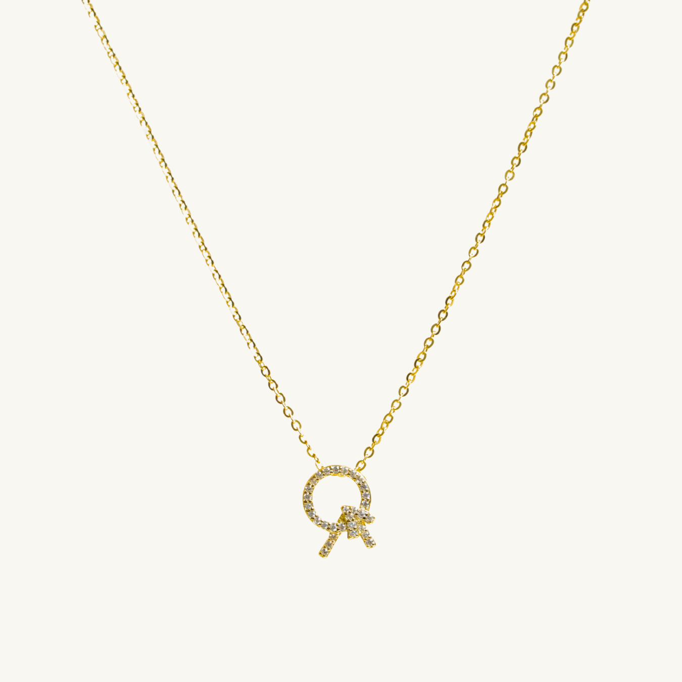 Minimal Lunar Necklace