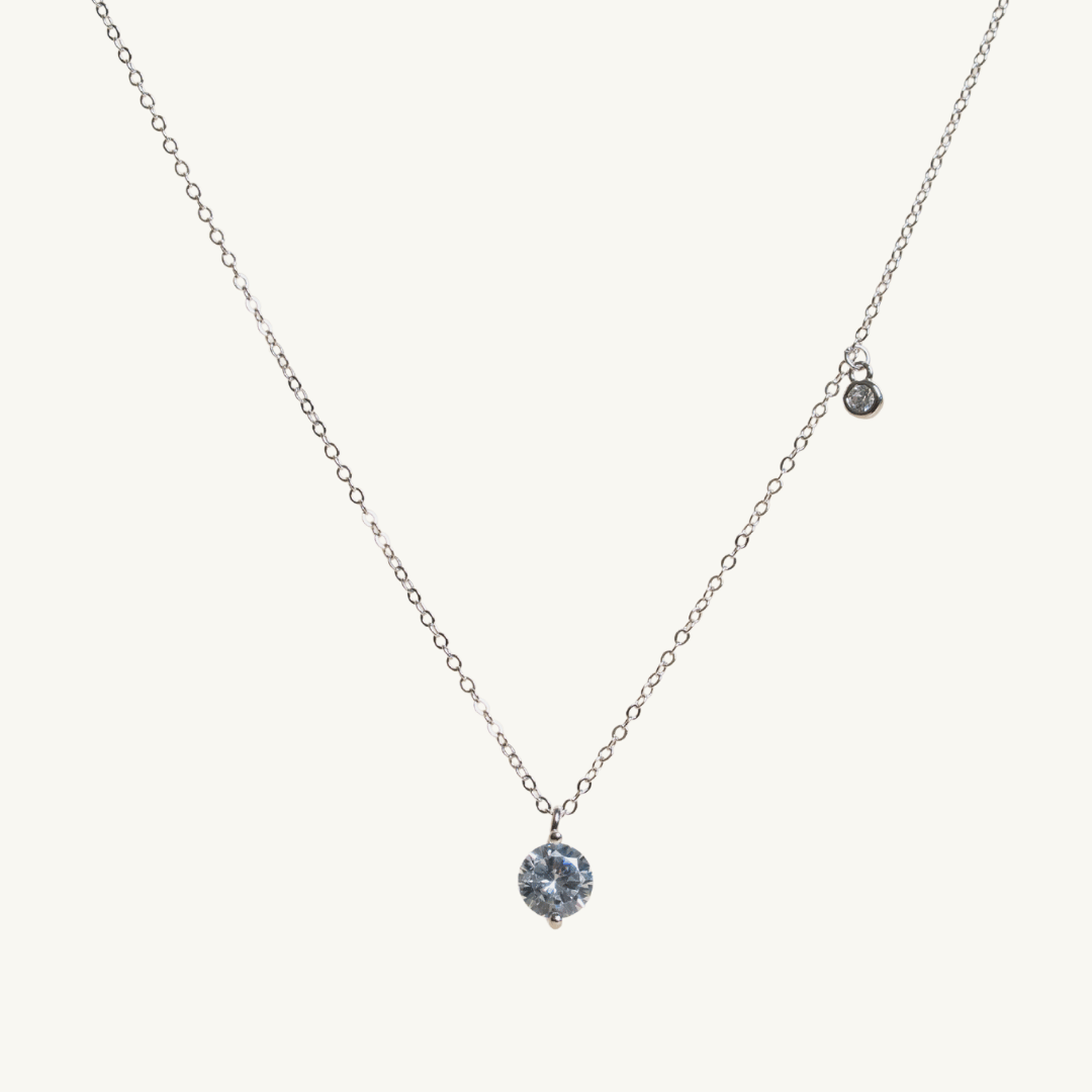 Minimal stone Necklace