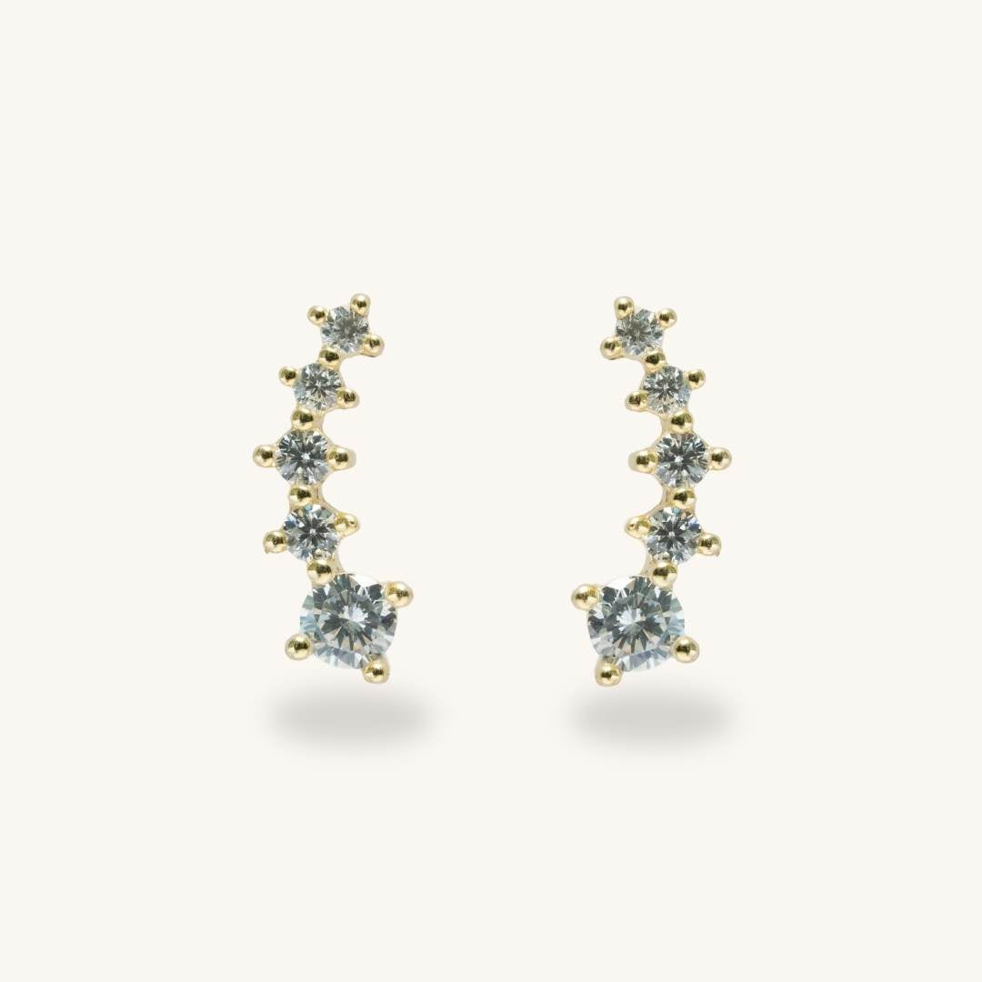Multiple Stone Stud