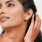 Open Heart Earring