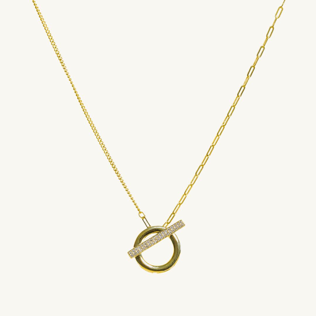 Round Bar Necklace
