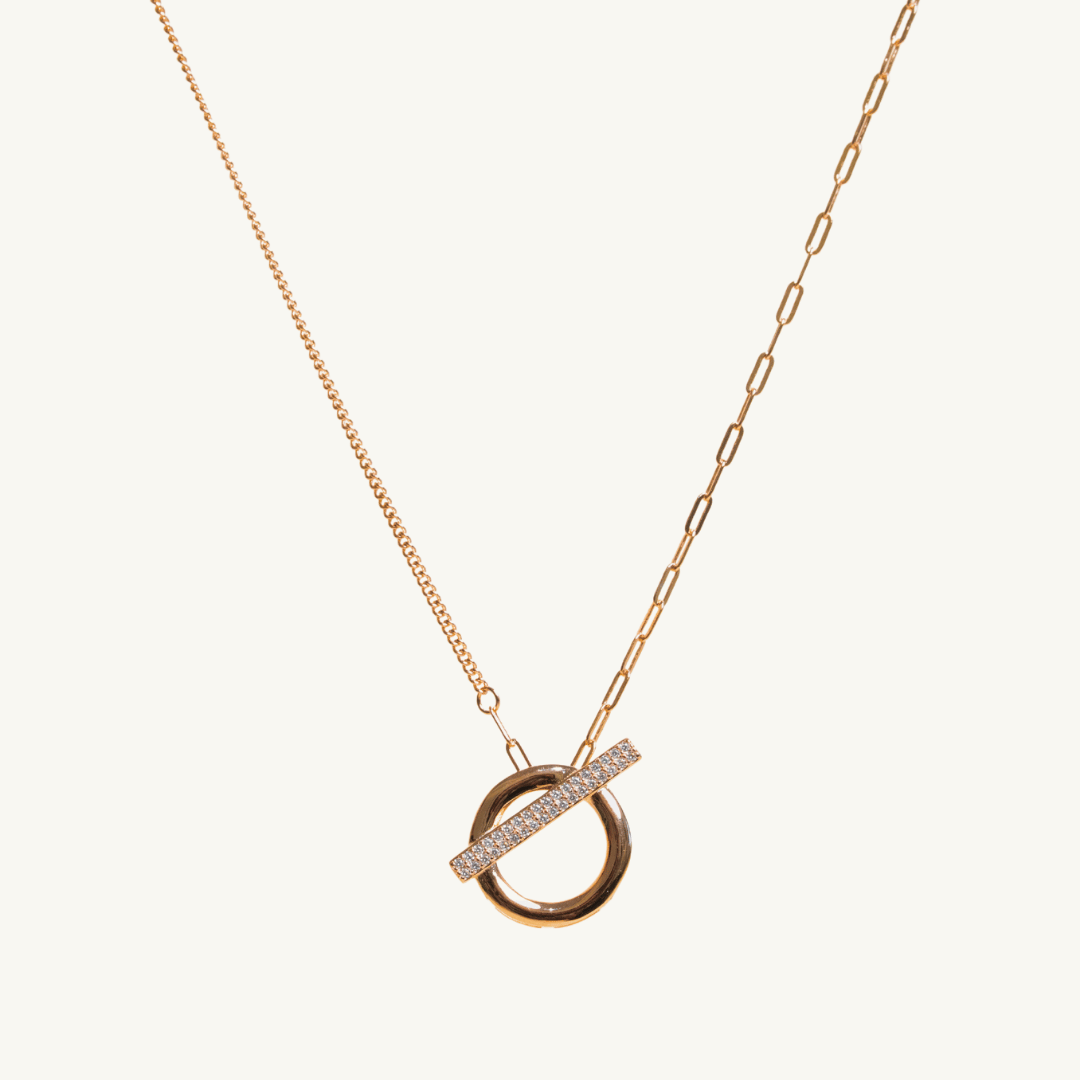 Round Bar Necklace