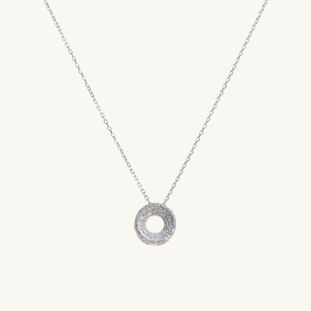 Round Stone Necklace
