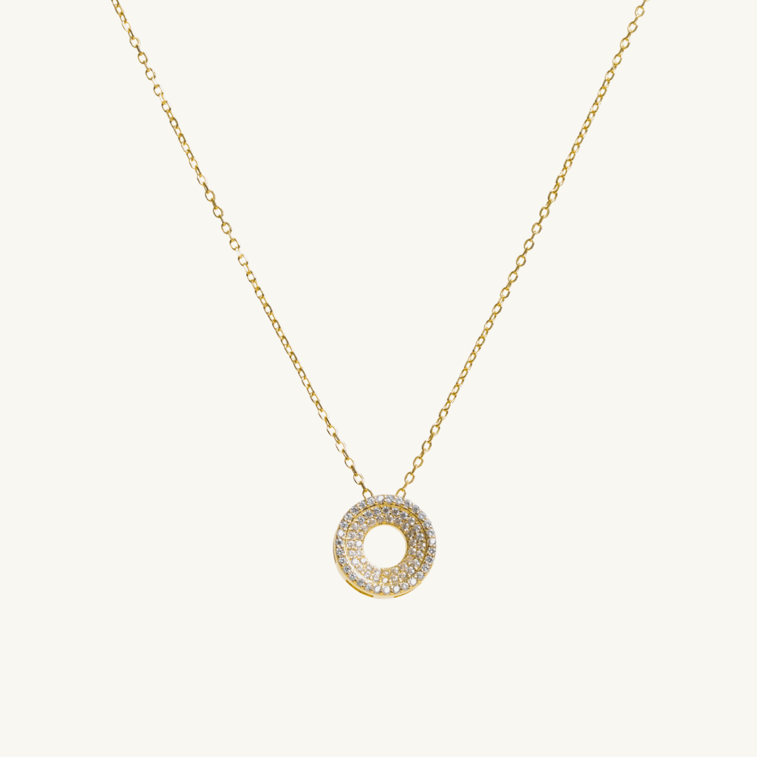Round Stone Necklace