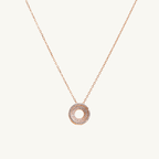 Round Stone Necklace