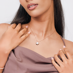 Shiny Circle Necklace