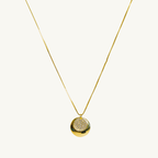 Shiny Circle Necklace