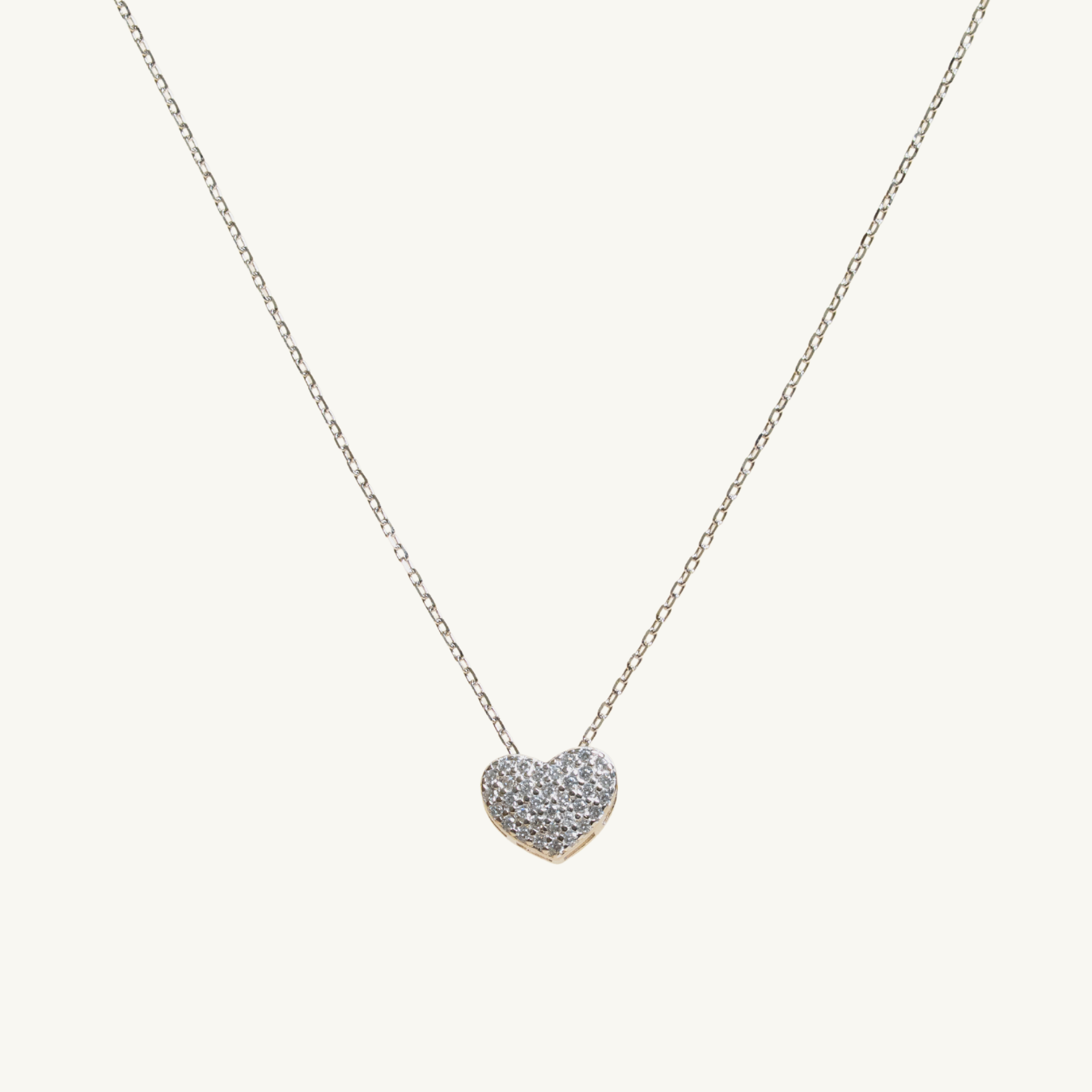 Sparkling Heart Necklace