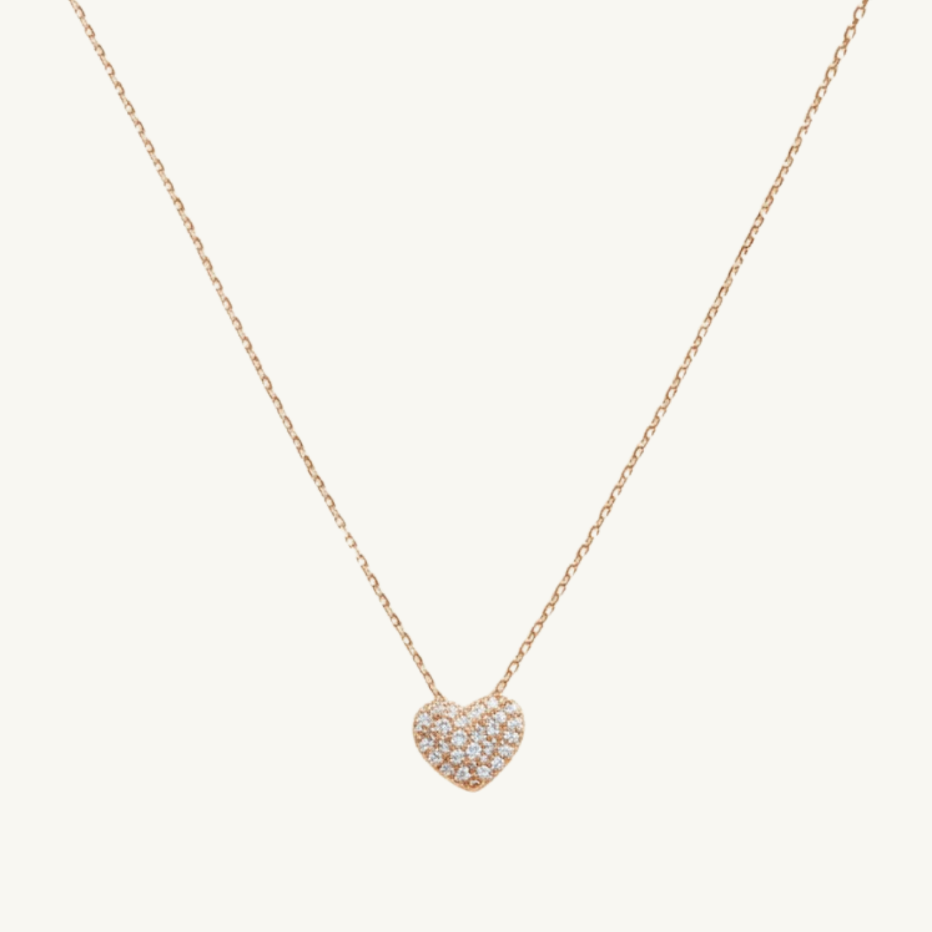 Sparkling Heart Necklace