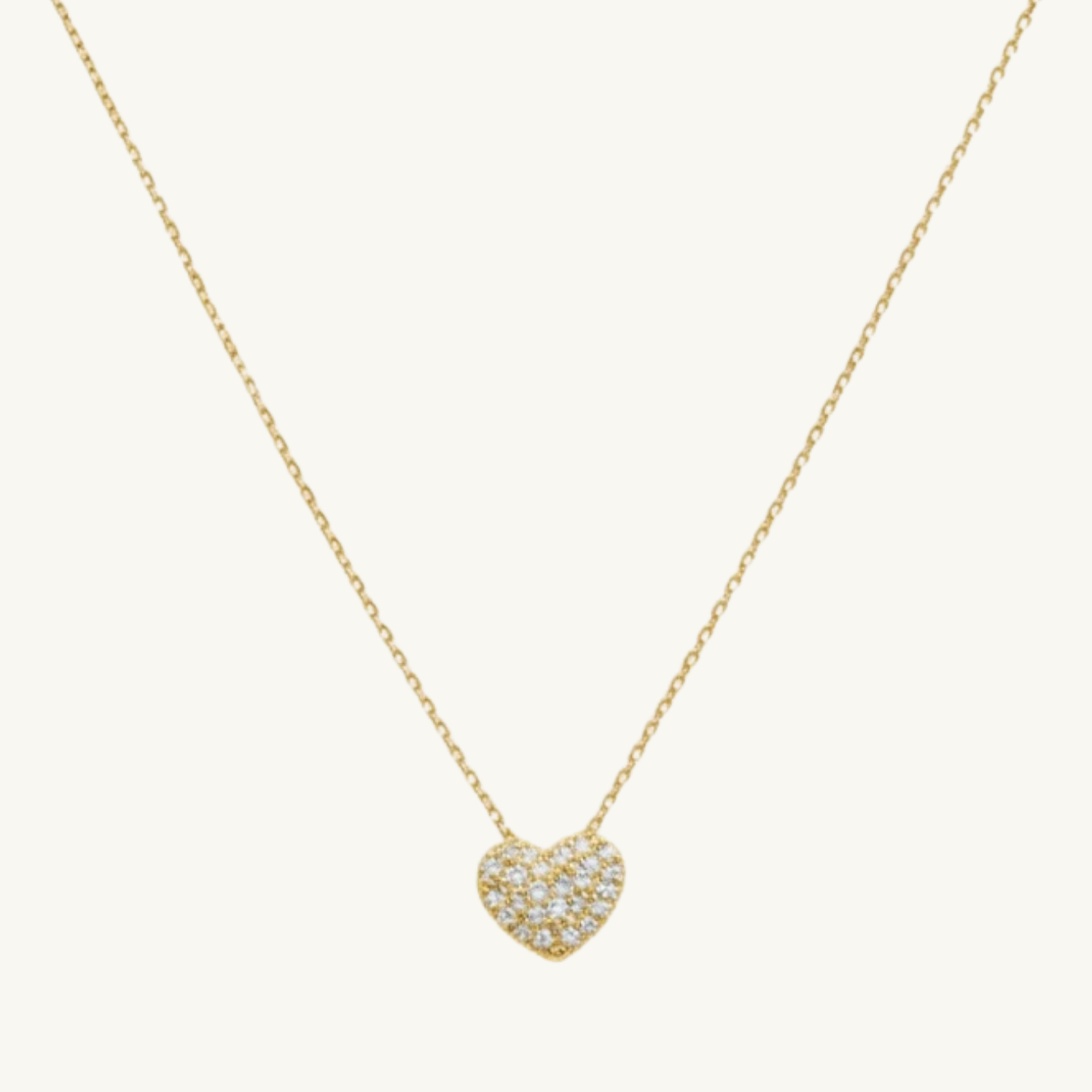 Sparkling Heart Necklace