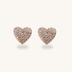 Sparkle Heart Earring
