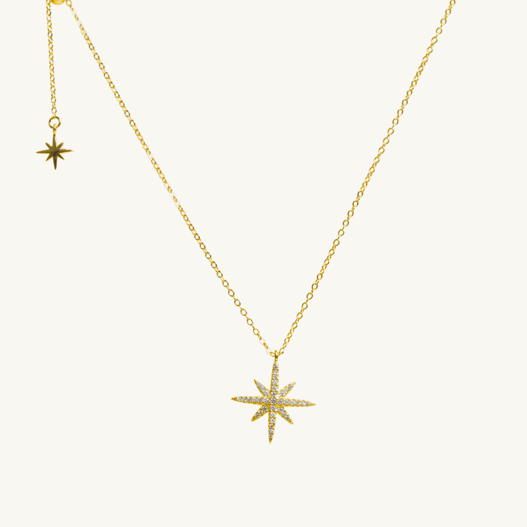 Star Dangle Drop Necklace