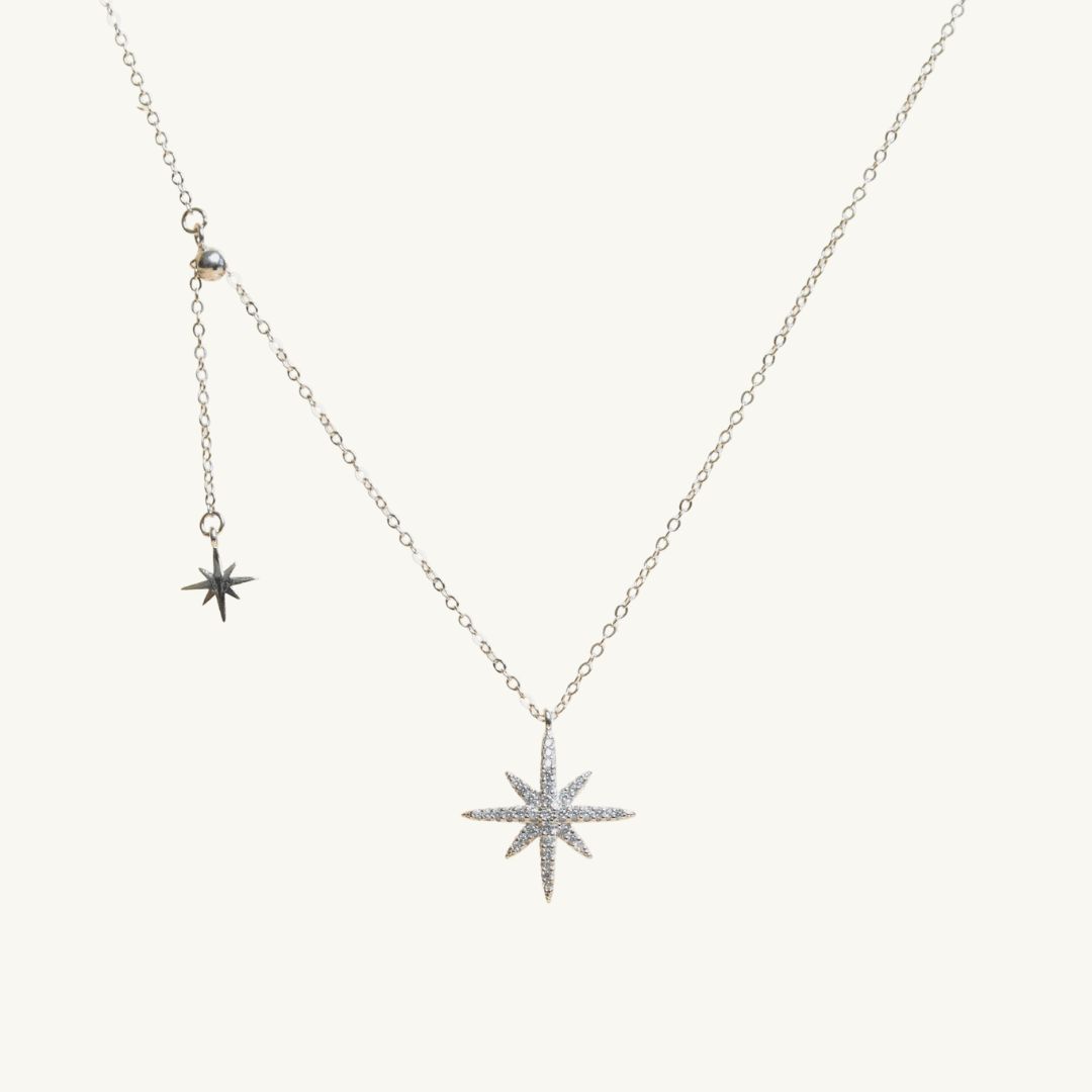 Star Dangle Drop Necklace