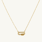 Stone Bar Necklace