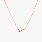 Stone Cross Necklace