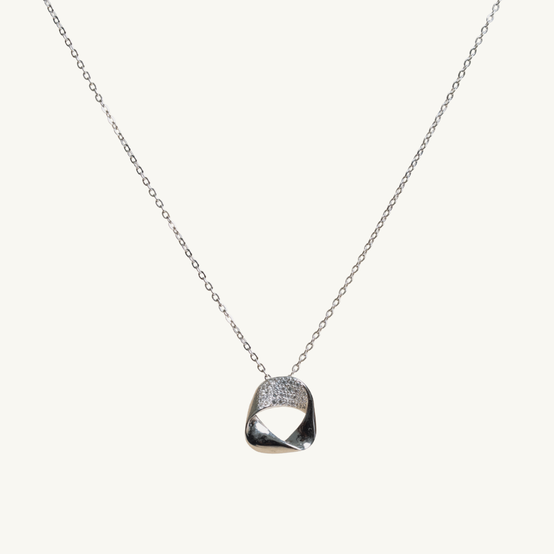 Trapezium Stone Necklace