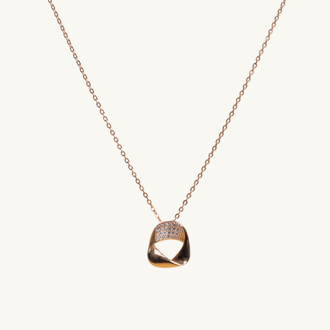 Trapezium Stone Necklace