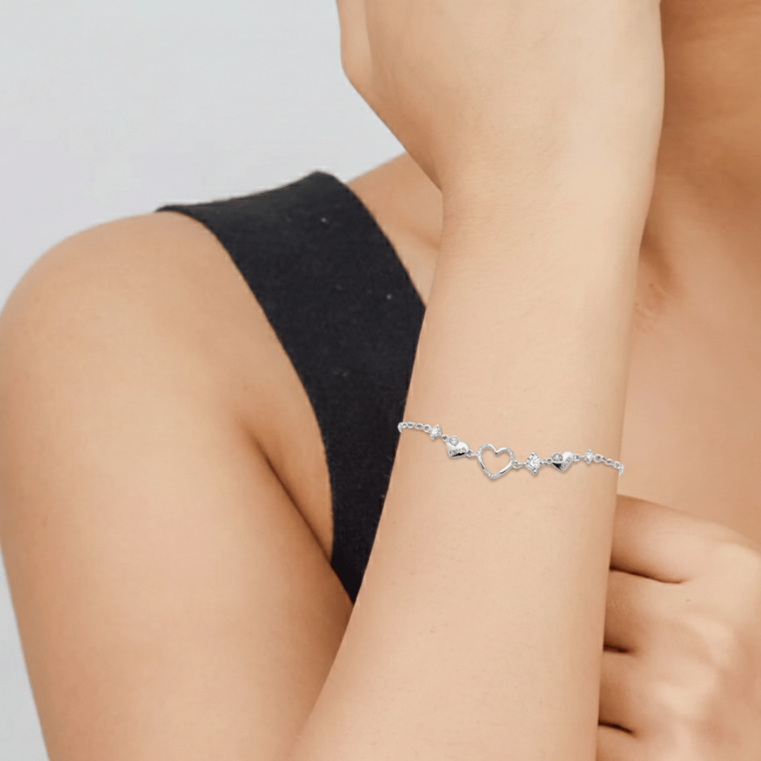 Trio Heart Bracelet
