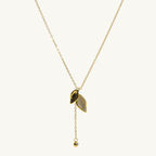 Twin Leaf Necklace