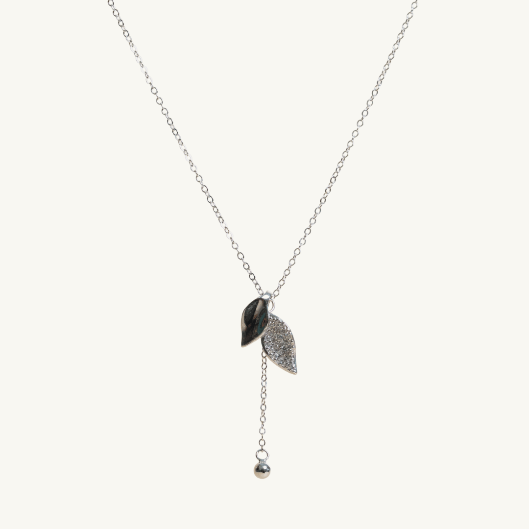 Twin Leaf Necklace