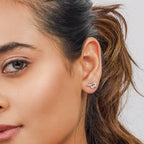 Twisted Heart Earring